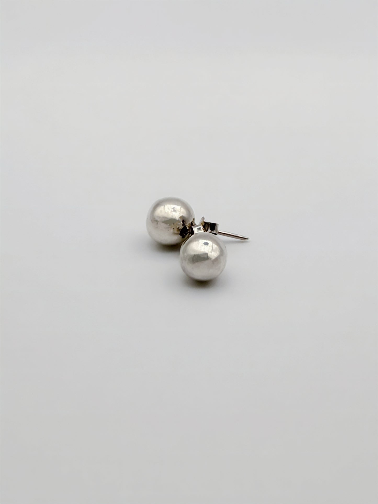 Silver Ball Studs