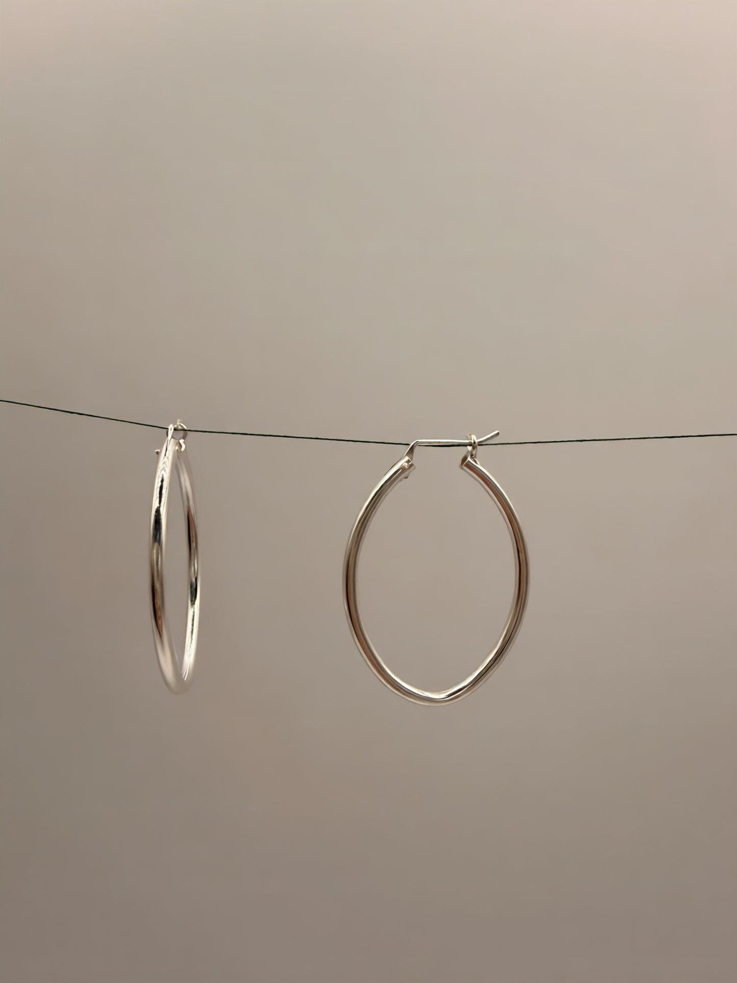 Oval Hoops