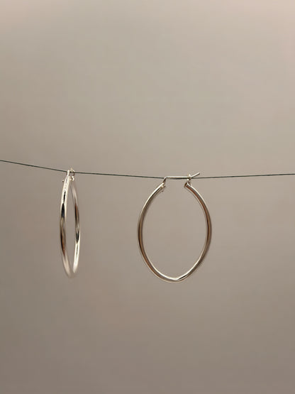 Oval Hoops