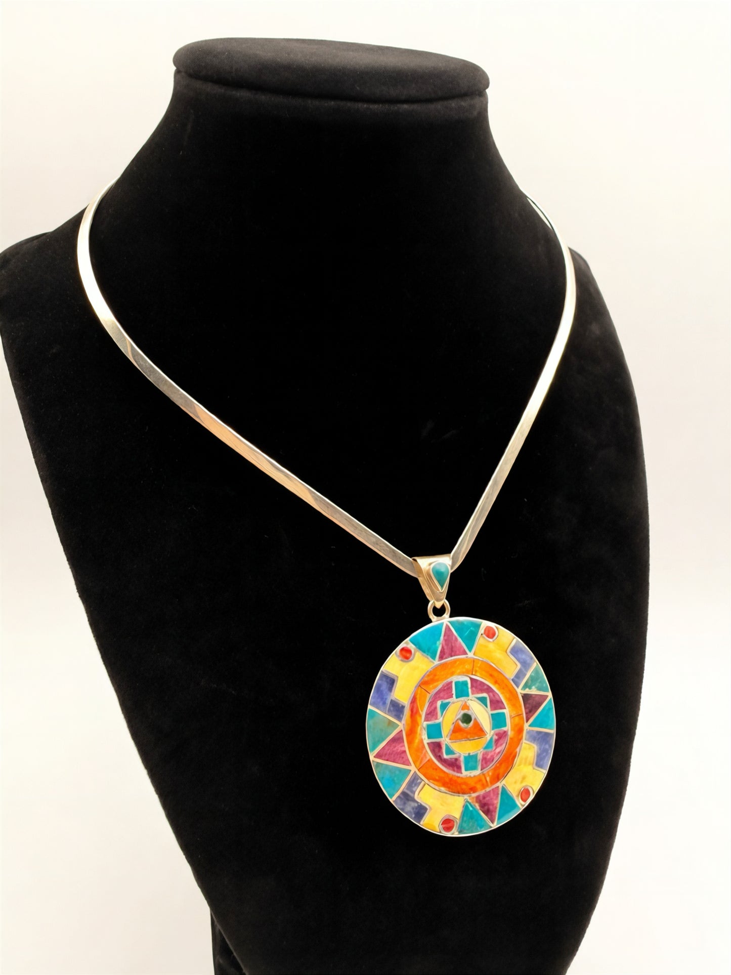 Incan Road Sign Pendant