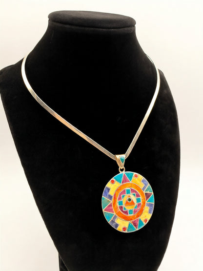 Incan Road Sign Pendant