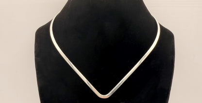 Omega Choker Collar Necklace