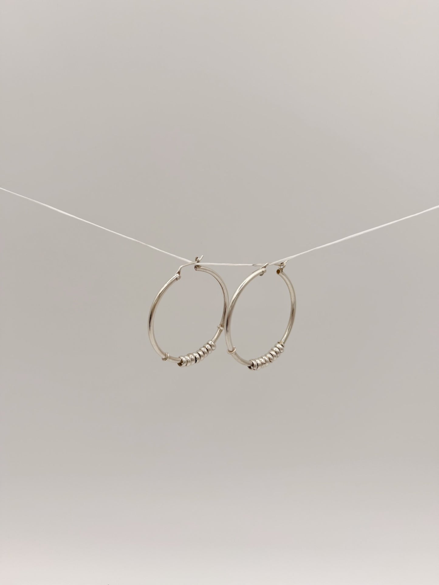 Teardrop Hoop Earrings