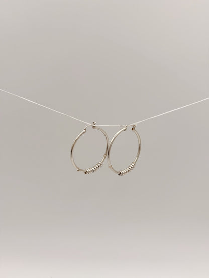 Teardrop Hoop Earrings