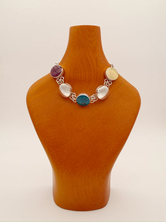 Stonework Circles Bracelet