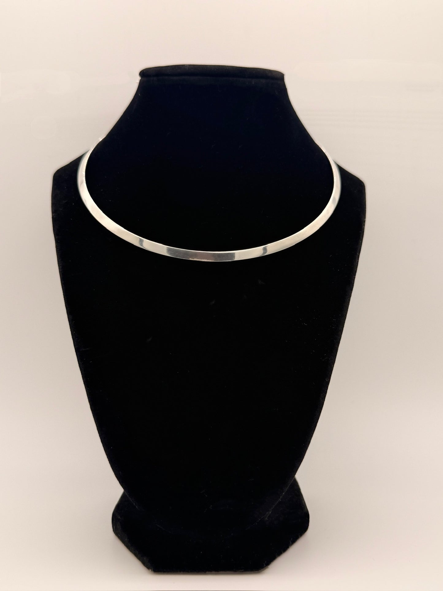 Omega Choker Collar Necklace