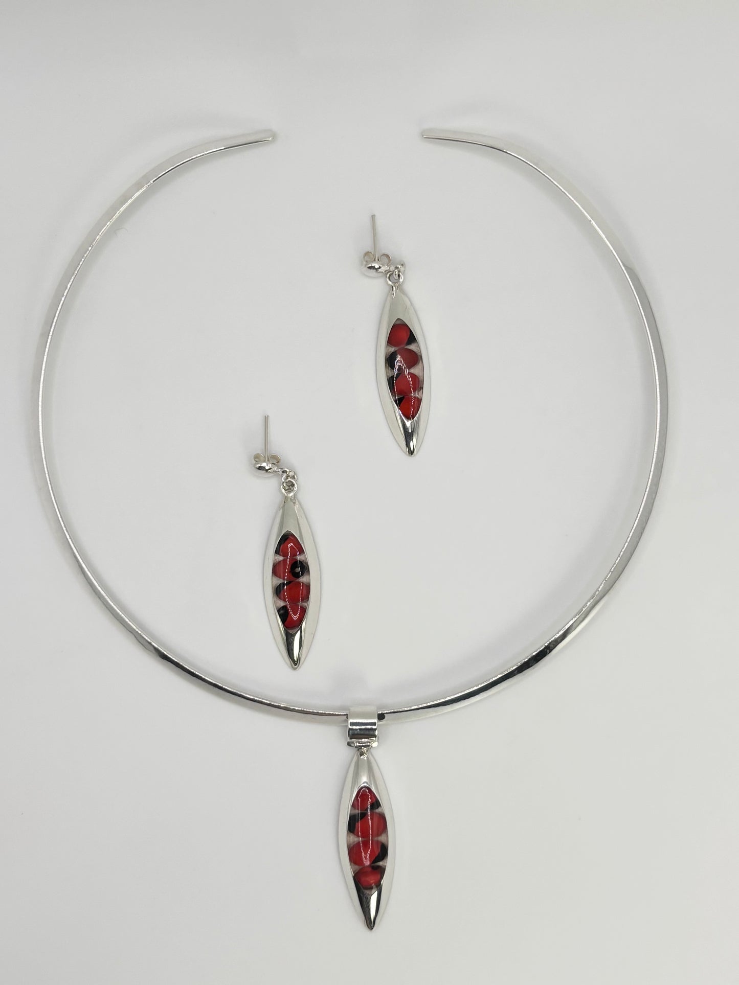 Omega Choker Collar Necklace