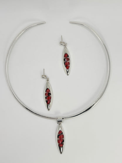 Omega Choker Collar Necklace